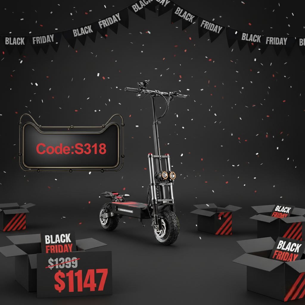 BOYUEDA S3-11 Powerful Mountain E-Scooter