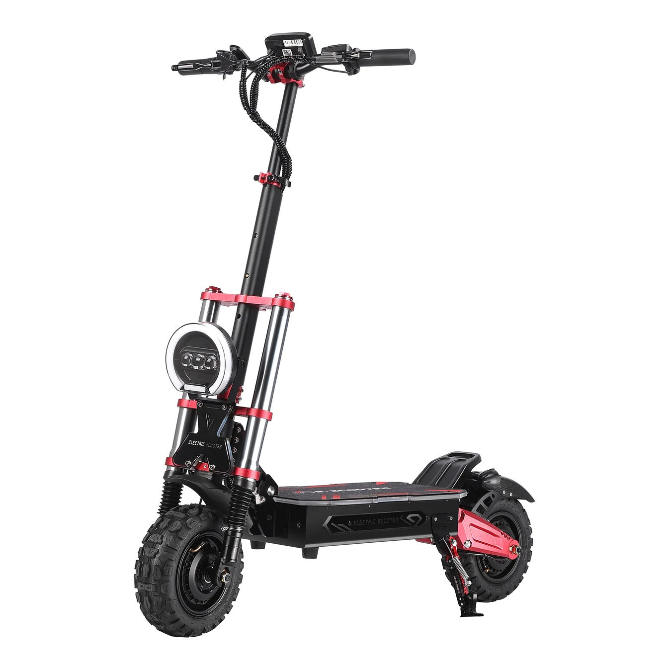 BOYUEDA S5-11 Mountain E-Scooter Bluetooth Display with Steering Damper