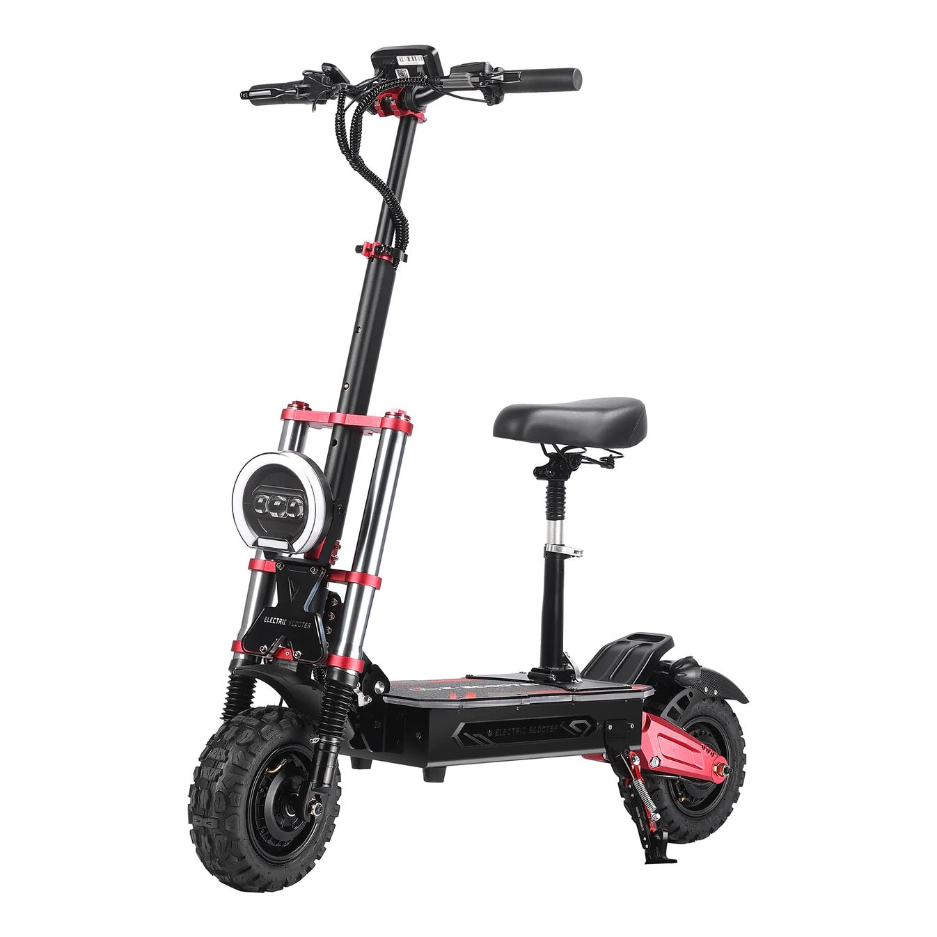 BOYUEDA S5-11 Mountain E-Scooter Bluetooth Display with Steering Damper