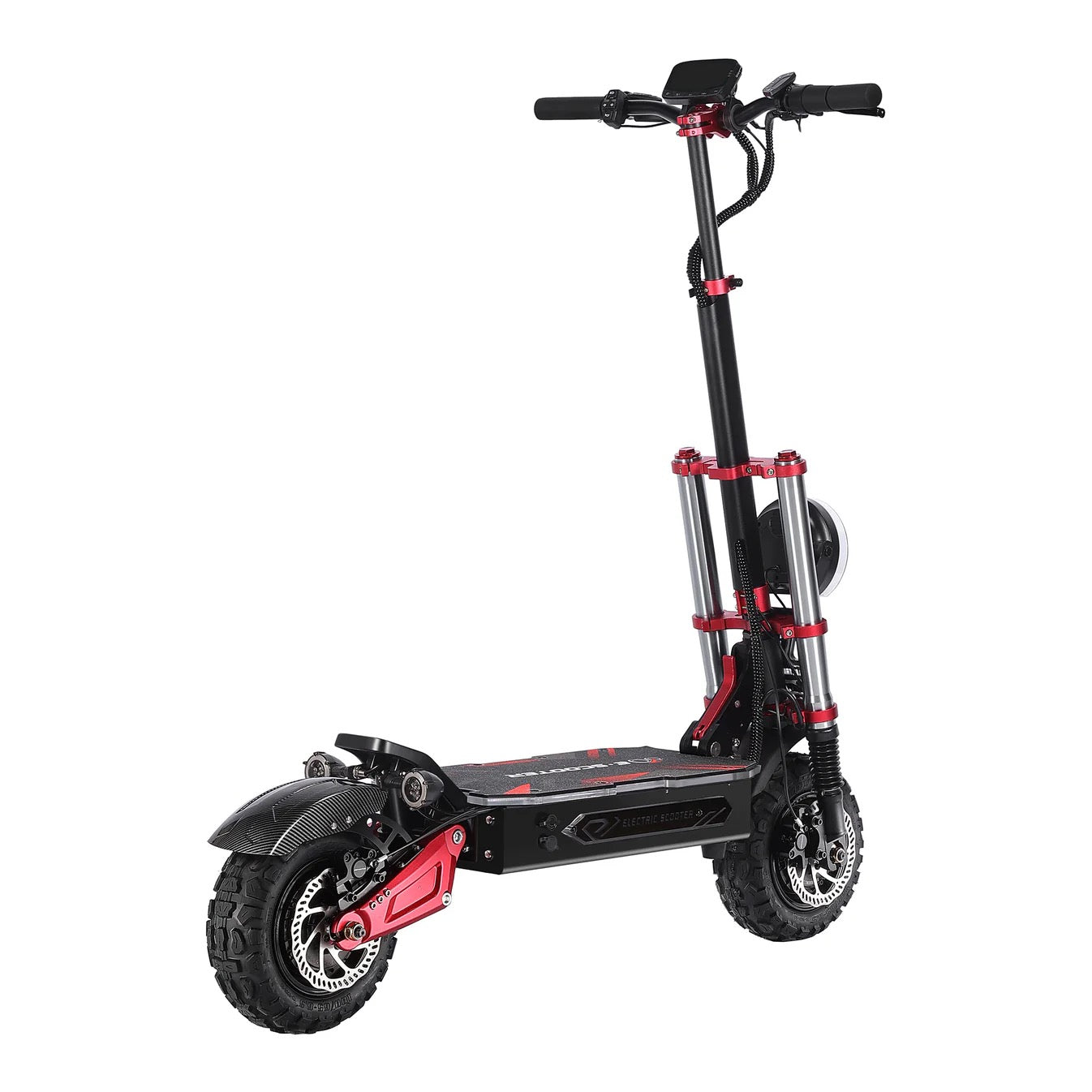 BOYUEDA S5-11 Mountain E-Scooter Bluetooth Display with Steering Damper