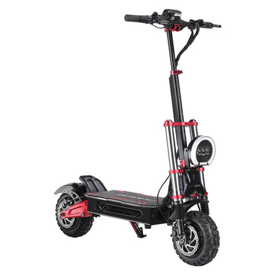 BOYUEDA S5-11 Mountain E-Scooter Bluetooth Display with Steering Damper